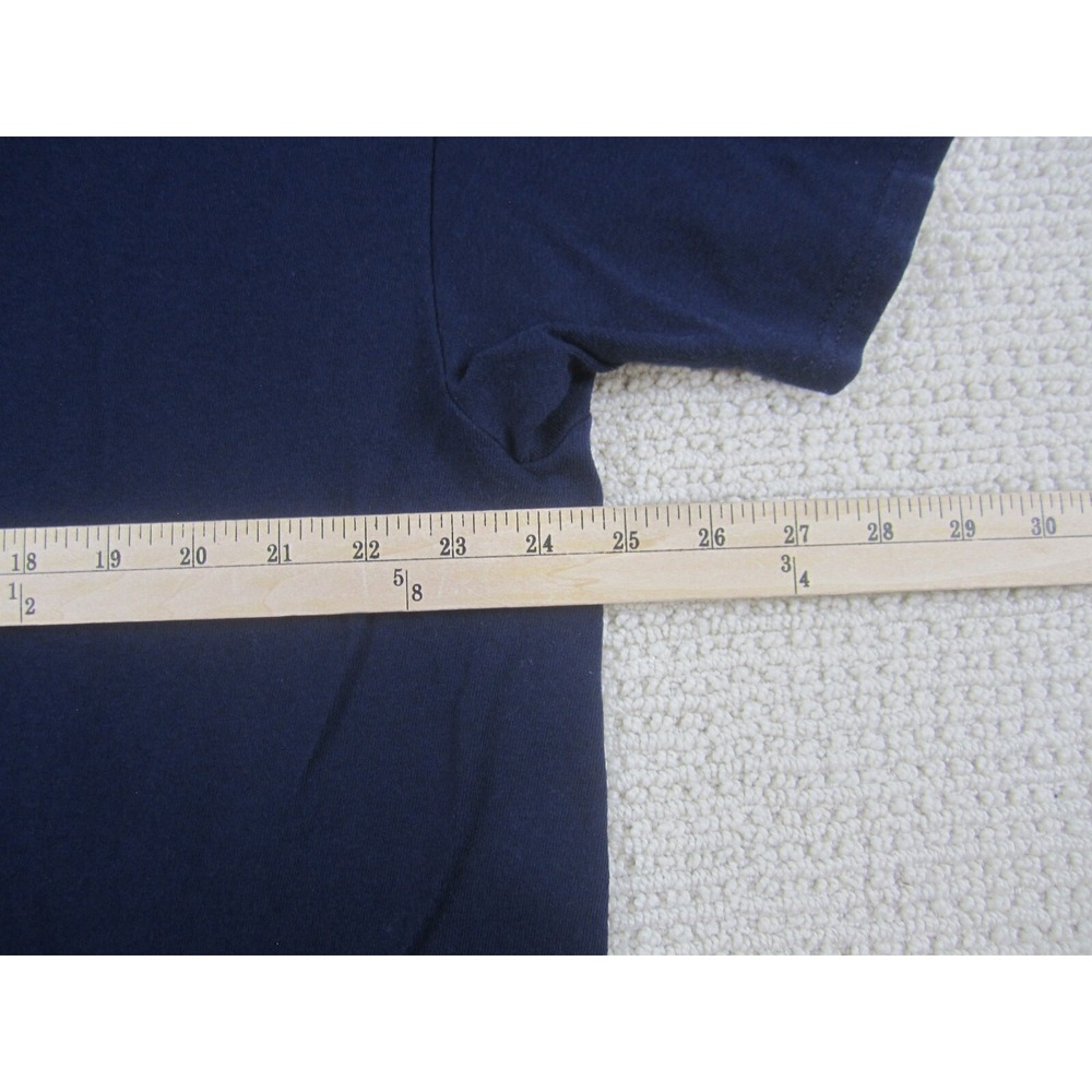 United States America Shirt Adult 2XL Blue Graphic Print Short Sleeve‎ Crew Neck - Picture 8 of 10